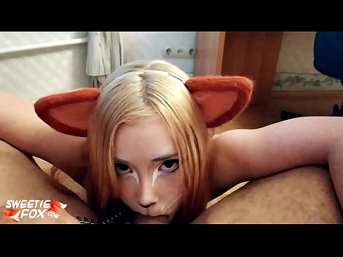 ❤️ Kitsune هن جي وات ۾ ڊڪ ۽ ڪم نگل تي sd.novoporn-com.ru